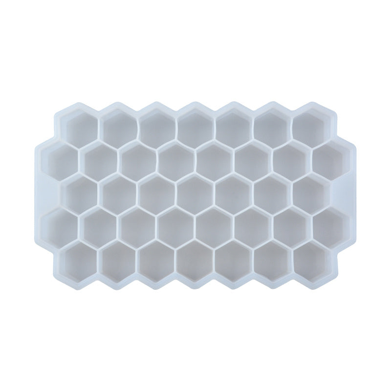 Honeycomb silicone ice tray