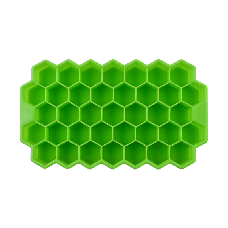 Honeycomb silicone ice tray