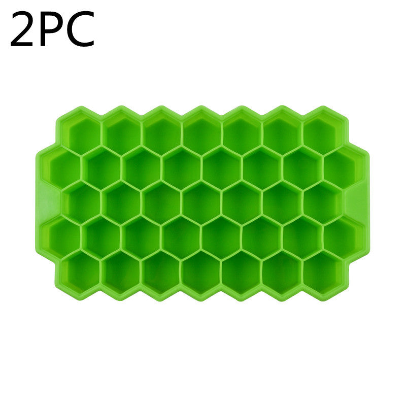 Honeycomb silicone ice tray