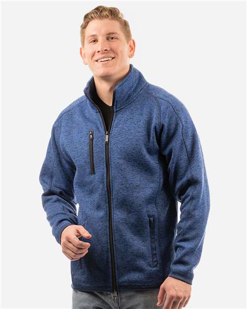 Burnside Men's Sweater Knit Jacket - 3901
