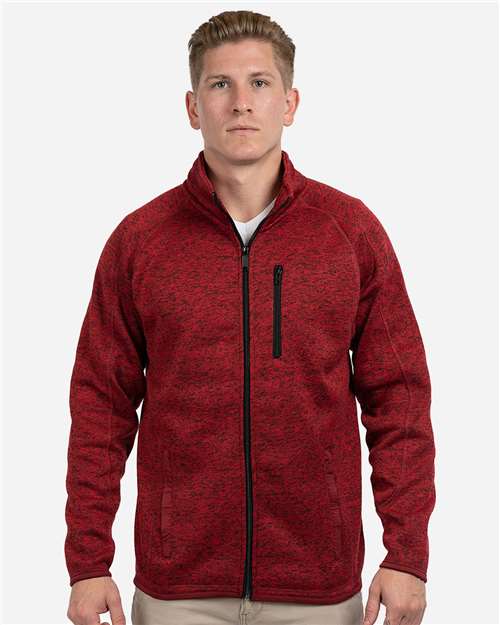 Burnside Men's Sweater Knit Jacket - 3901