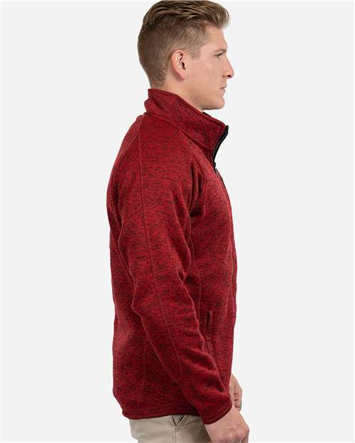 Burnside Men's Sweater Knit Jacket - 3901