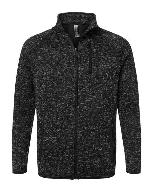 Burnside Men's Sweater Knit Jacket - 3901