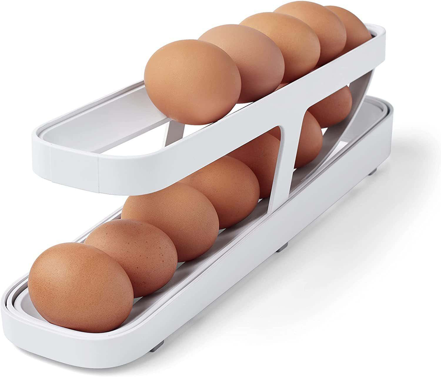 Scrolling Egg Rack