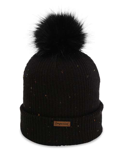 Imperial The Montage Pom Cuffed Beanie - 6014