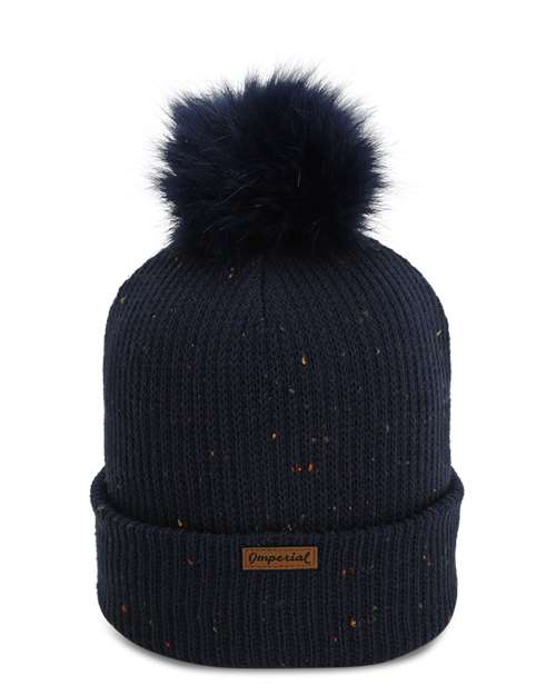 Imperial The Montage Pom Cuffed Beanie - 6014