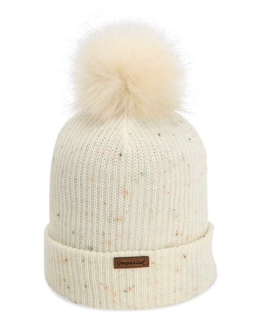 Imperial The Montage Pom Cuffed Beanie - 6014