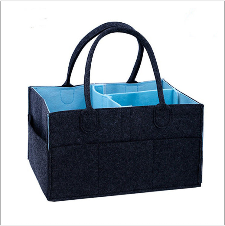 Pack Felt Diaper Caddy Set