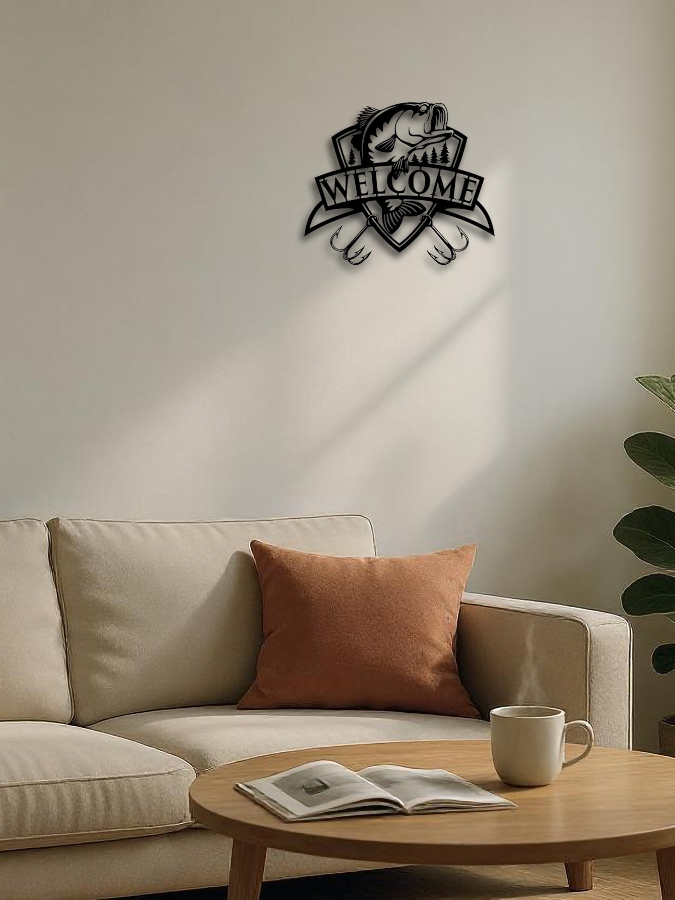 1pc Christian Metal Wall Art Decor,Scripture Verse Wall Hanging For Home &Office