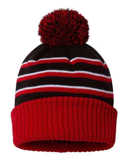 Richardson Pom Cuffed Beanie - 134