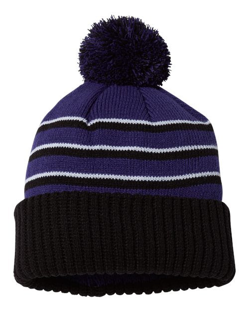 Richardson Pom Cuffed Beanie - 134