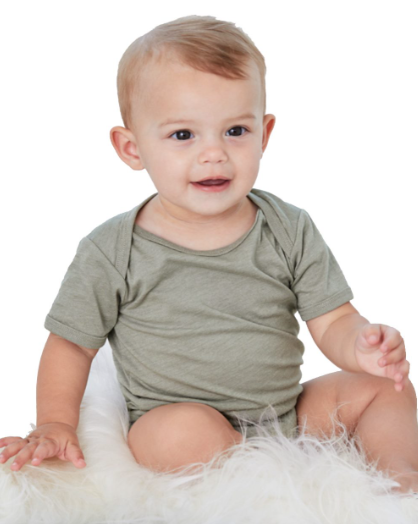 BELLA+CANVAS Infant Jersey One Piece 100B – Soft Baby Bodysuit