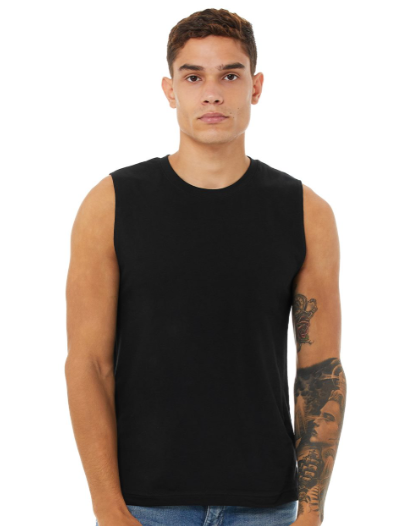 BELLA+CANVAS Jersey Muscle Tank 3483 Unisex Soft Cotton
