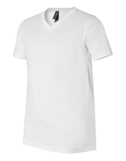 BELLA+CANVAS Unisex V-Neck Tee 3005 Soft Jersey Cotton