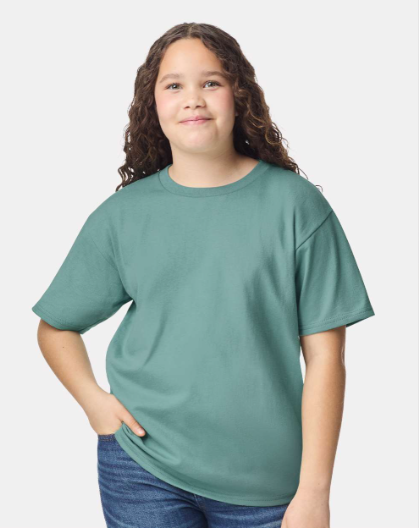 Youth Heavy Cotton™ T-Shirt 5000B Durable Kids Tee