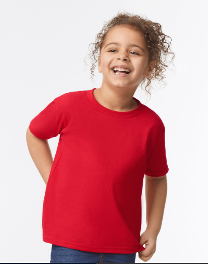 Gildan Toddler Heavy Cotton™ T-Shirt 5100P Soft Cotton Tee