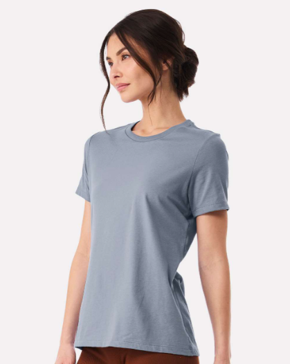 BELLA+CANVAS Women’s Relaxed Jersey Tee 6400 – Soft Cotton T-Shirt