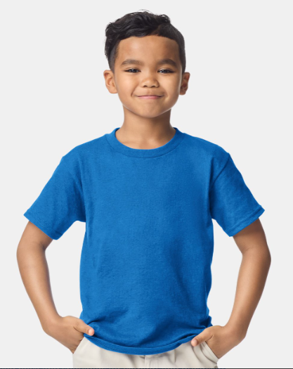 Gildan Youth DryBlend® T-Shirt 8000B Durable Cotton-Poly Tee