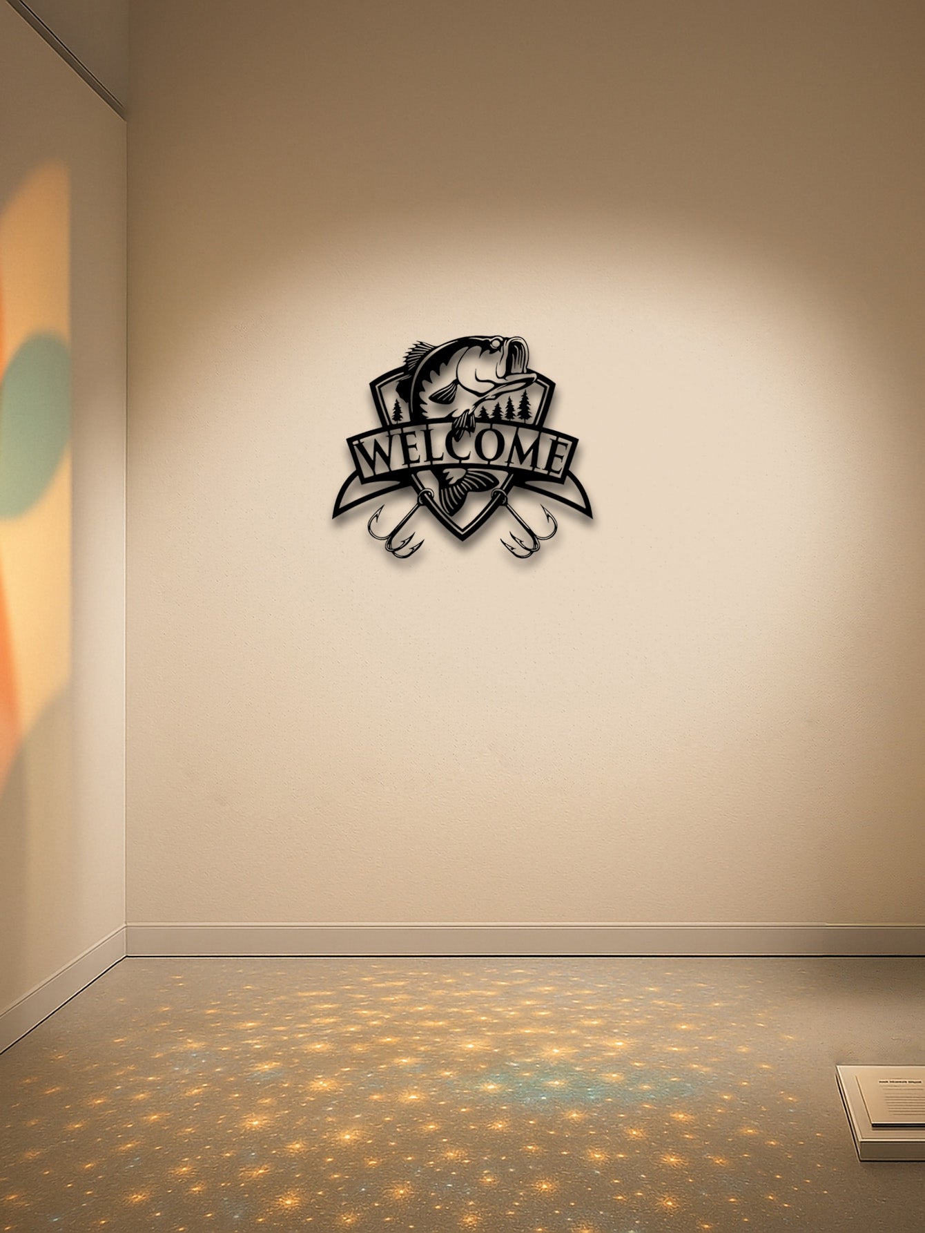 1pc Christian Metal Wall Art Decor,Scripture Verse Wall Hanging For Home &Office