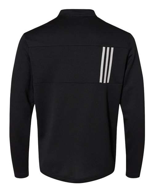 Adidas 3-Stripes Double Knit Quarter-Zip Pullover